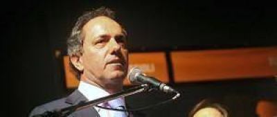 Scioli agradeci� al pueblo de La Matanza por el acompa�amiento en las urnas