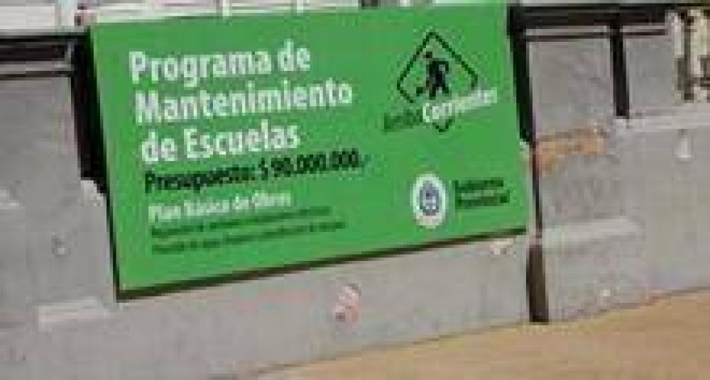 Afirman que pronto terminar�n con las refacciones en escuelas