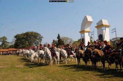 Corrientes rinde honor al Padre de la Patria en Yapey�, su tierra natal
