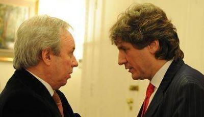 Peralta se reuni� con Cristina y Boudou