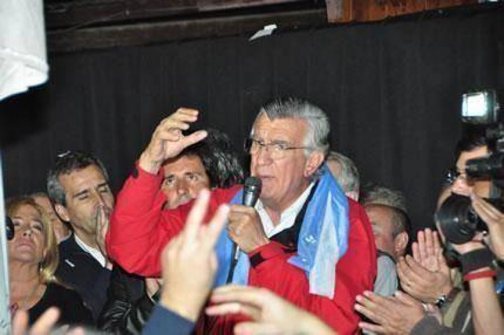 Jos� Luis Gioja: �Hay que trabajar mucho para construir el triunfo de octubre�