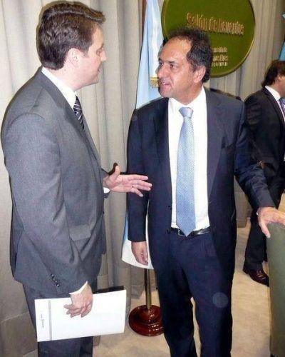 El Gobernador recibi� a Gustavo Trankels 
