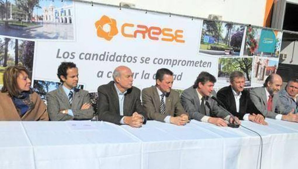 Candidatos a intendente prometen una campa�a limpia en la ciudad