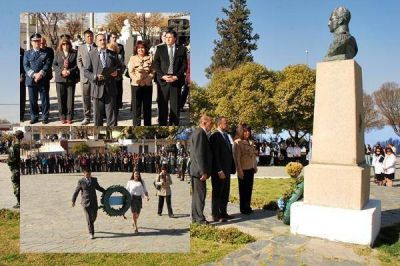 San Luis record� al Padre de la Patria en la ciudad de Justo Daract