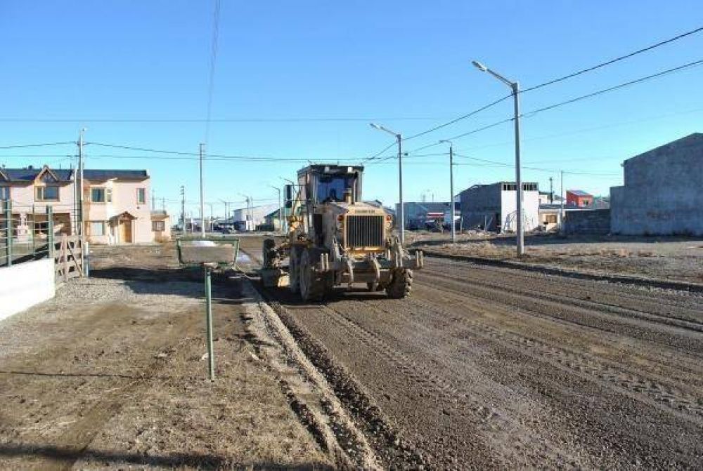 El mantenimiento de calles se traslad� a los barrios CAP y Buena Vista