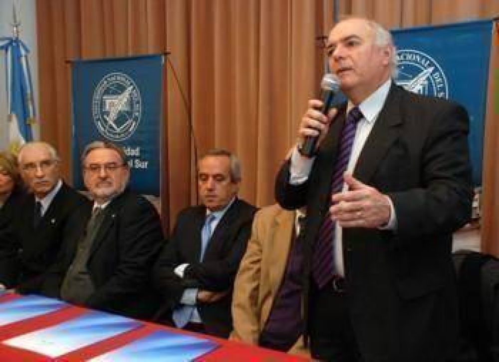 Se firm� el contrato para la creaci�n de la Tecn�polis del Sur