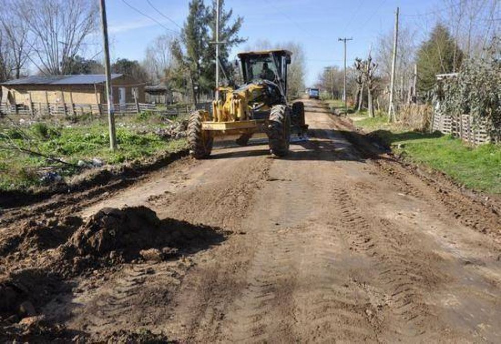El Municipio realiz� mejoras de calles en las Praderas