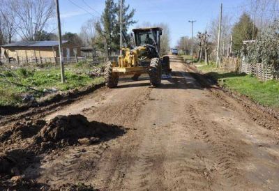 El Municipio realiz� mejoras de calles en las Praderas