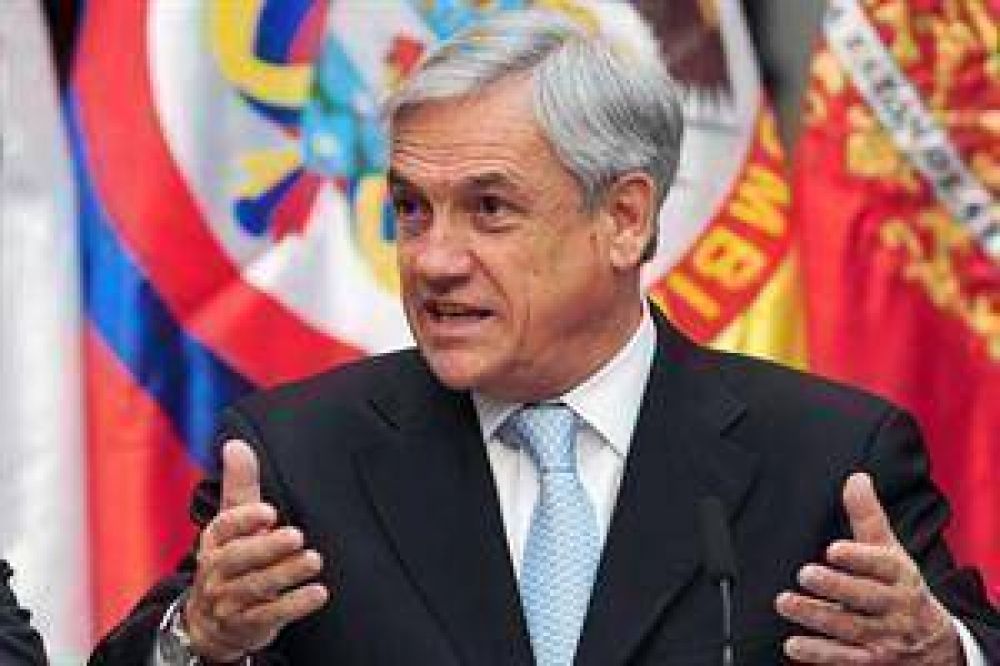 Pi�era: "El camino es el di�logo, no las piedras o las bombas molotov"