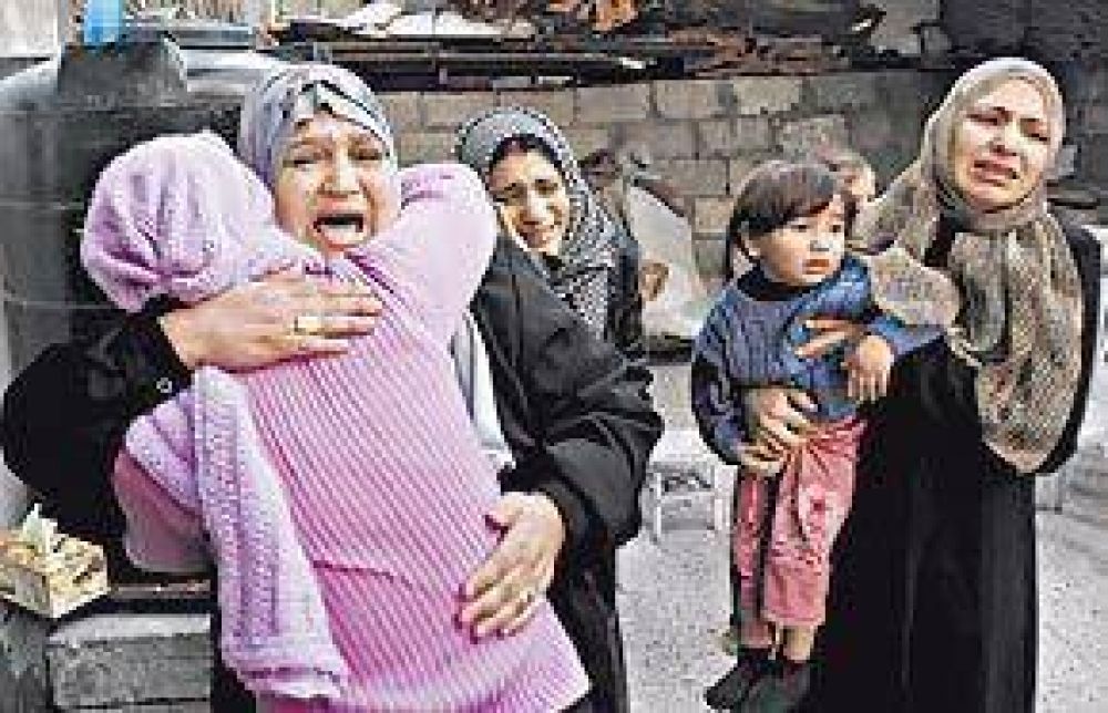 La mitad de los 700 muertos en Gaza son mujeres y ni�os