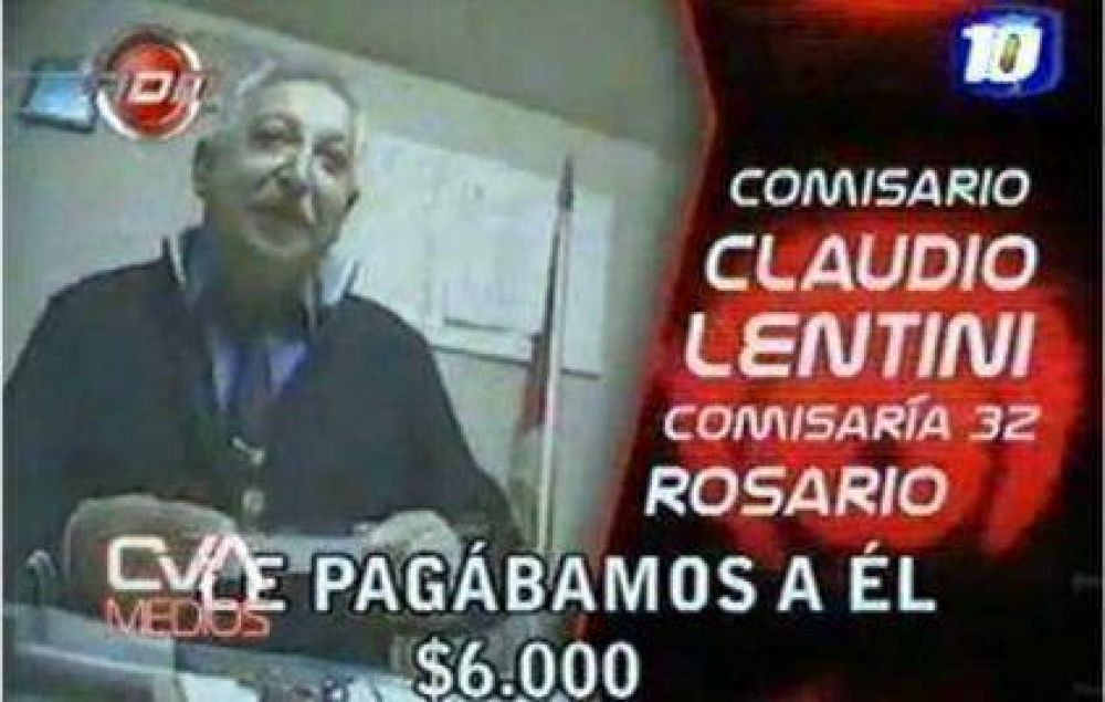El Comisario Lentini se abstuvo de declarar y fue acusado de extorsi�n
