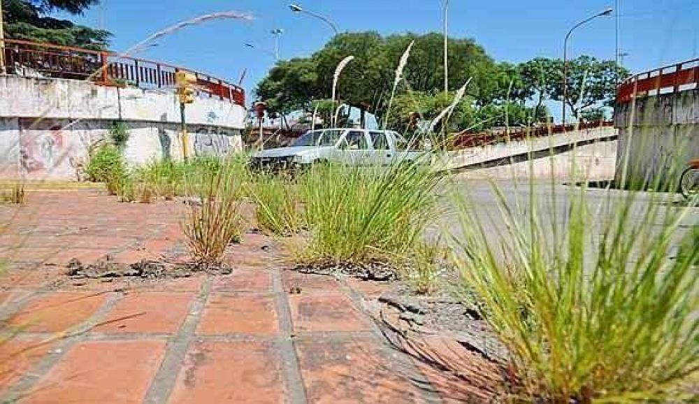 El t�nel de la Sabattini es una postal del abandono