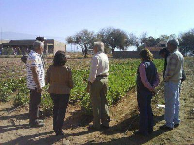 Realizan aportes para fomentar la producci�n en las escuelas frutihorticola