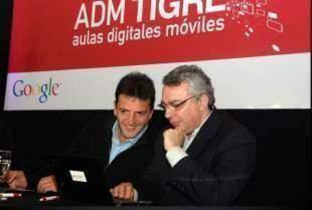 Tigre present� novedoso programa de aulas digitales m�viles  