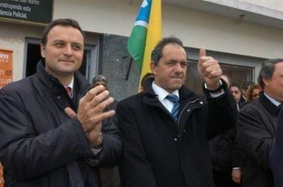 Scioli: "Ricardo y Daniel Ivoskus, gracias por el compromiso local"