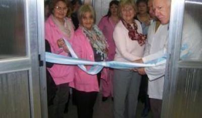 Se inaugur� una sala de atenci�n pedi�trica en el Hospital