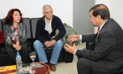 El Intendente recibi� a concejales electos