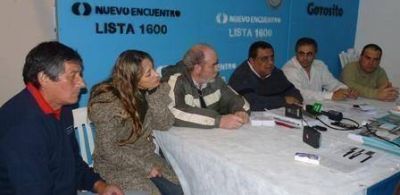 Daniel Salom�n: �Sabemos que no le vamos a ganar a quienes ganaron estas elecciones, pero s� queremos ser la segunda fuerza en Saladillo�