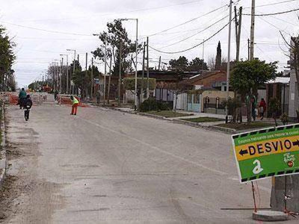 Cristina inaugurar� obras hidr�ulicas y de pavimentaci�n este martes