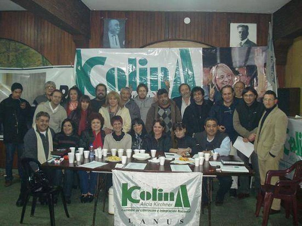 CON LA PRESENCIA DE VARIAS ORGANIZACIONES QUEDO CONSTITUIDA LA MESA DE KOLINA LANUS
