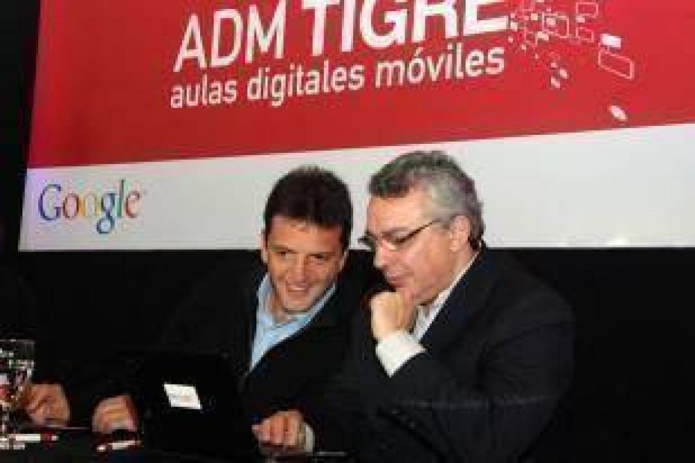 Tigre present� novedoso programa de aulas digitales m�viles  