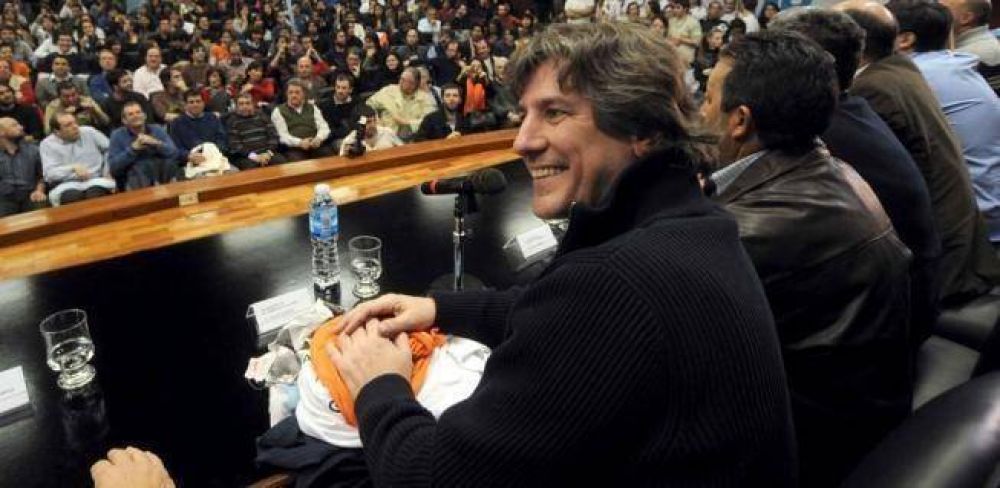 Boudou estren� un discurso de izquierda nacional con citas a Marx