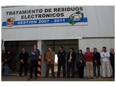 Chajar� inaugur� el primer polo de gesti�n ambiental de la provincia