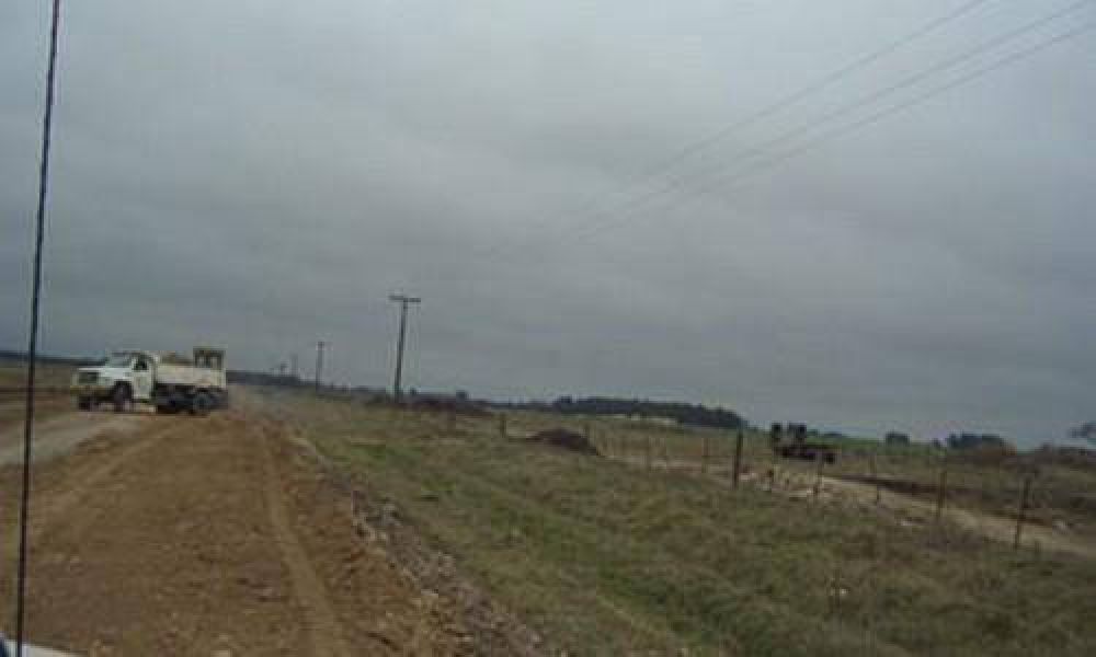 Avanza la obra del camino La Luisa 