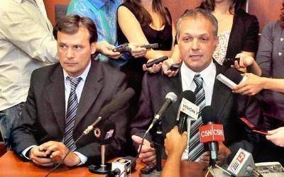 Buzzi y Mac Karthy se re�nen con Das Neves para iniciar la transici�n