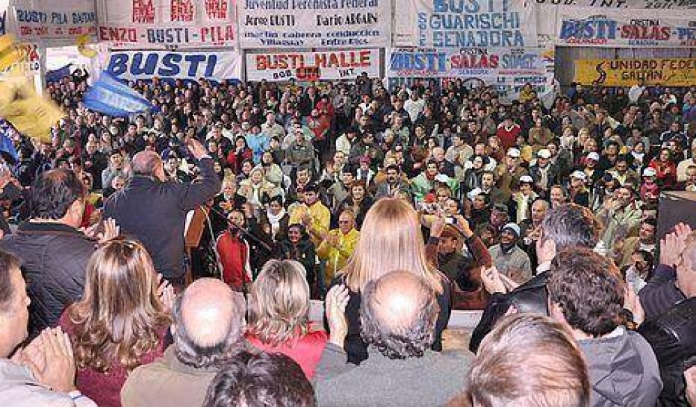 Busti sin candidato a presidente, apuesta a una alternativa provincial