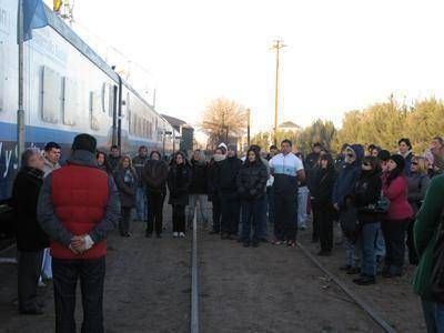 Se halla instalado en Rojas el  tren sanitario "Ram�n Carrillo"