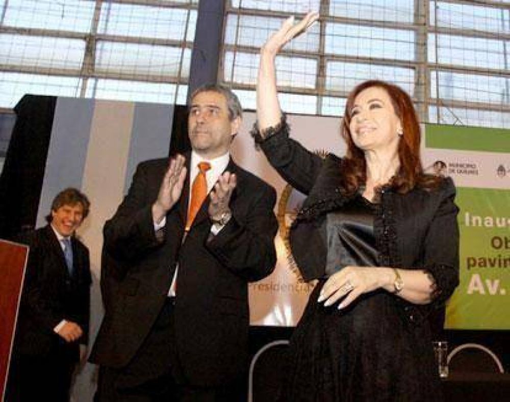 La Presidenta inaugur� obras de infraestructura en la Avenida Lynch