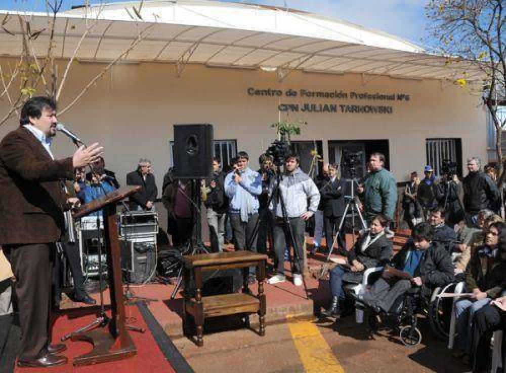 Closs destac� el nivel de actividad que hay en la provincia