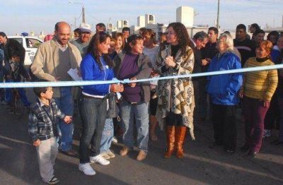 Inauguraron asfaltado de 108 cuadras en la zona sur 
