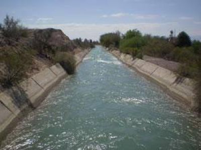 Casi 100 millones de pesos para reparar los grandes canales de riego de San Juan