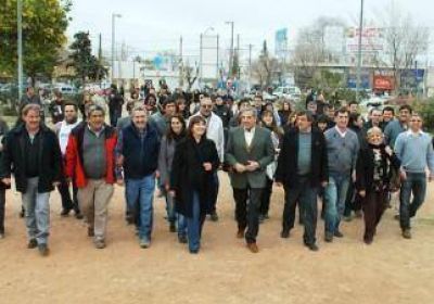 Sapag respald� a Pilar G�mez en Plottier 