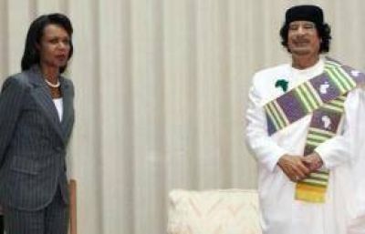 La secreta obsesi�n de Gadafi por Condolezza Rice