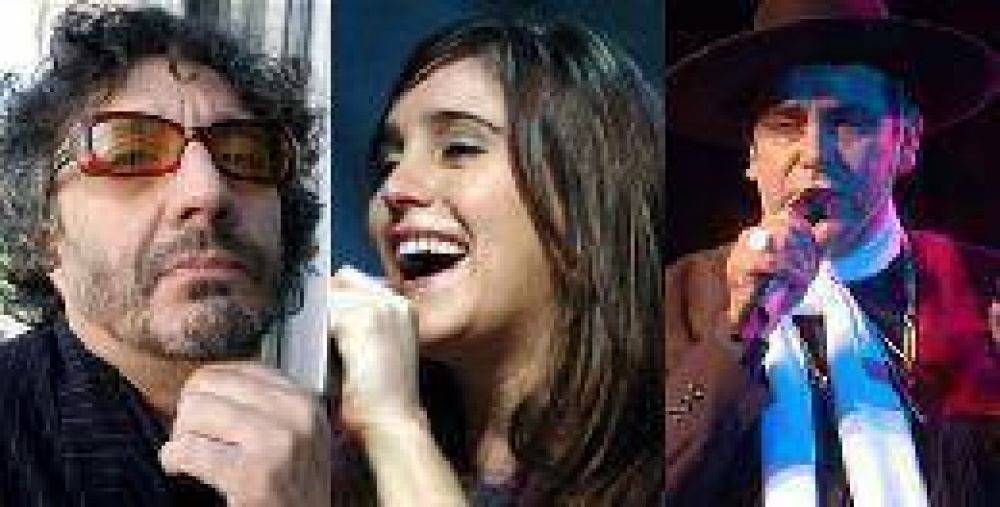 Fito Paez, Soledad y El Chaque�o en la Costanera de Posadas
