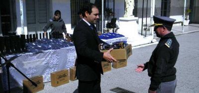 El gobierno Provincial entreg� equipamiento m�dico y elementos varios al Servicio Penitenciario 