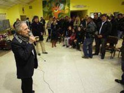 Saiz encabez� inauguraciones y diversas recorridas en Chimpay