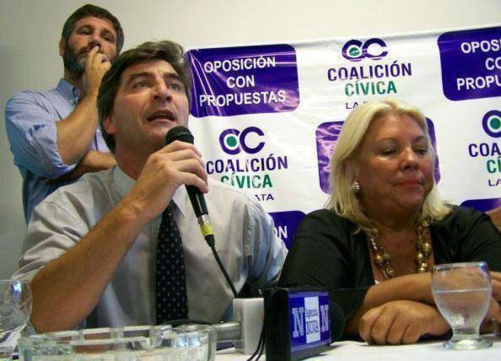 Tras las primarias, se quebr� la Coalici�n C�vica en La Plata