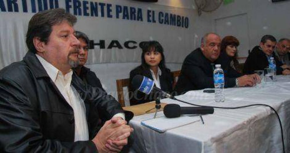 Junto con Capitanich y el director nacional del Pami, el Frente para el Cambio presenta candidatos para quince municipios