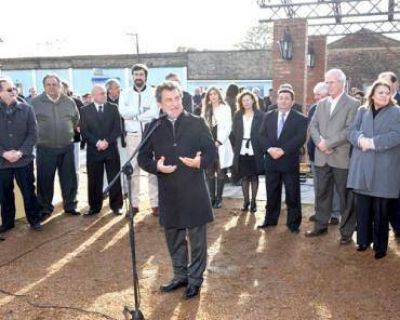 Urribarri resalt� el nuevo servicio de tren al Uruguay
