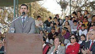 Urtubey anunci� una inversi�n de $40 millones para el gasoducto Lagunilla - Cobos