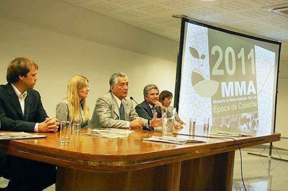 Dia del Arbol: El Gobernador destaco la importancia de la pol�tica forestal de San Luis