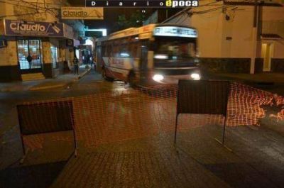 Cambios temporales en recorrido de seis l�neas de colectivos