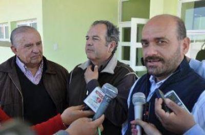 Tineo recorri� obras en el departamento Chilecito 