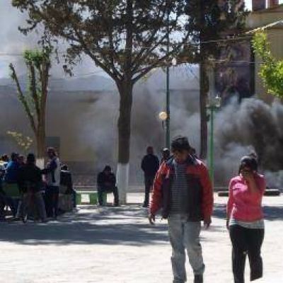 Santa Mar�a: sectores opositores intentan tomar otra vez el municipio de San Jos�