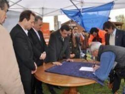 Z�rate: Una planta potabilizadora y embotelladora en zona de islas