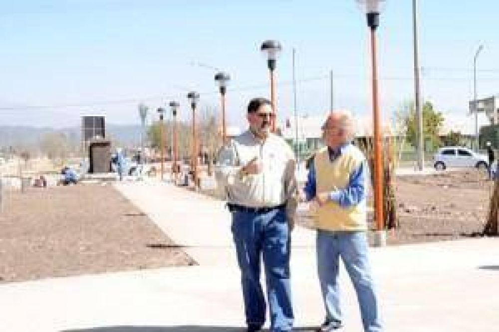 Anunciaron la inauguraci�n del Parque Juana Azurduy